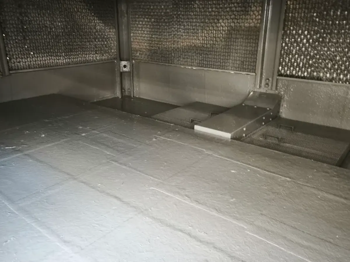 Piscina revestida en FRP, terminada